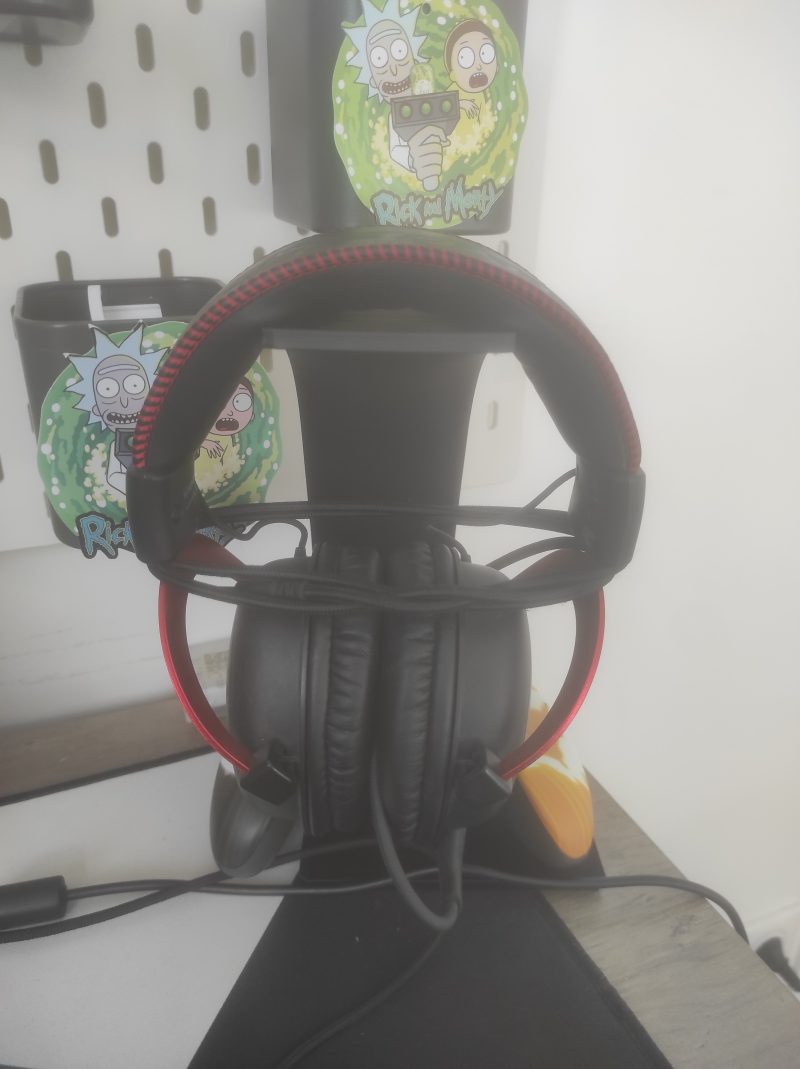 Support casque « Swing » — courbe continue