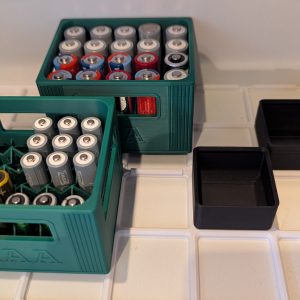 Casier à piles AA et AAA — empilable