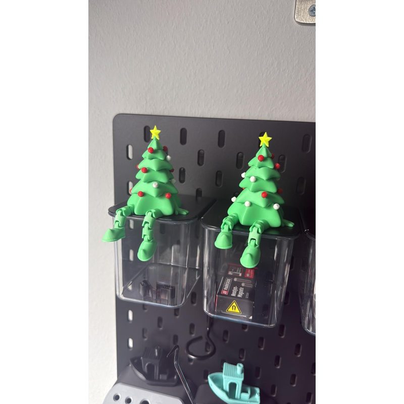 Sapins articulés à jambes — lot de 3