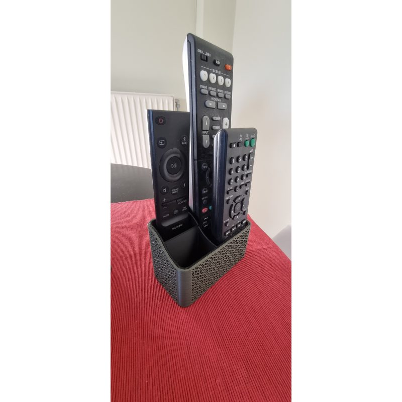 Porte-télécommandes modulaire — cases emboîtables