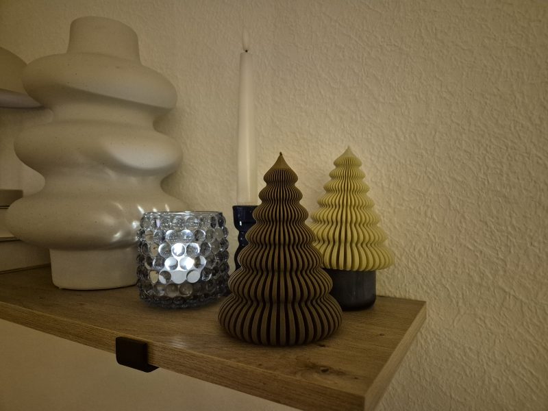 Sapins photophores — lot de 3
