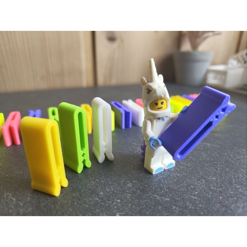 Mini clips multi-usage — lot de 8