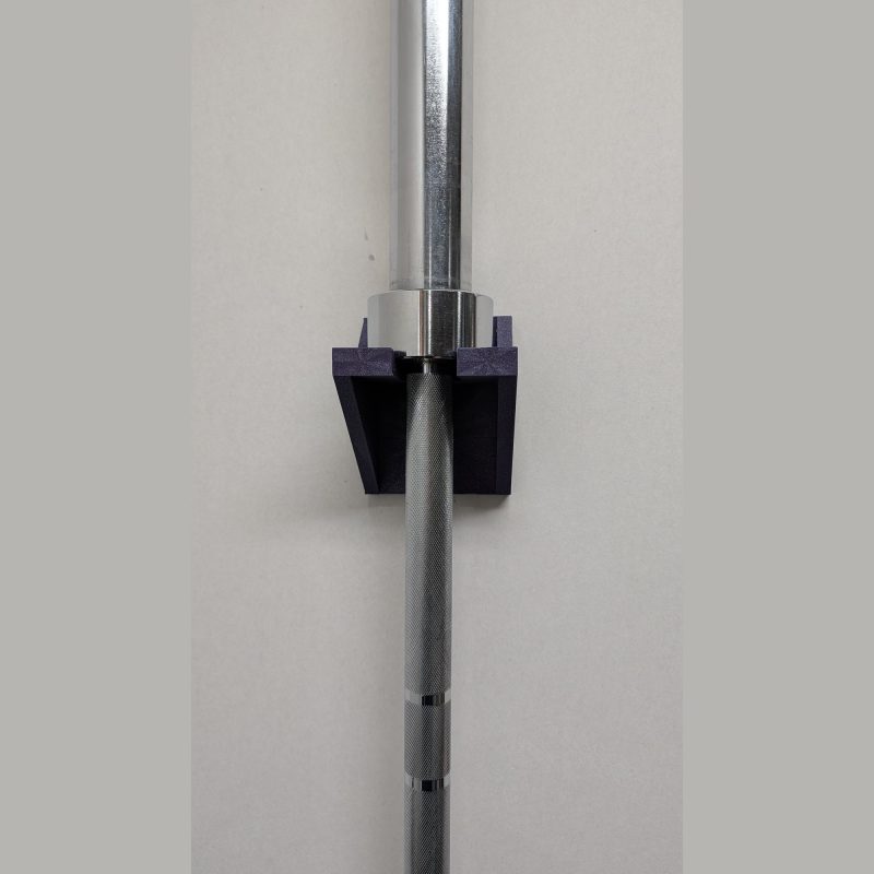 Support mural pour barre de musculation — lot de 2