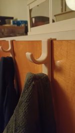 Crochets muraux renforcés — lot de 4