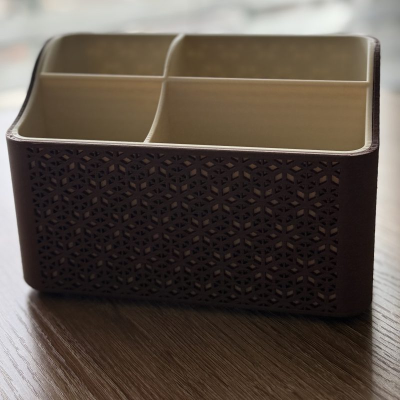 Porte-télécommandes modulaire — cases emboîtables