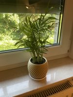 Cache-pot à facettes avec soucoupe — imprimé en 3D