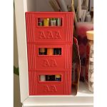 Casier à piles AA et AAA — empilable