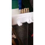 Porte-rasoir mural — lot de 2