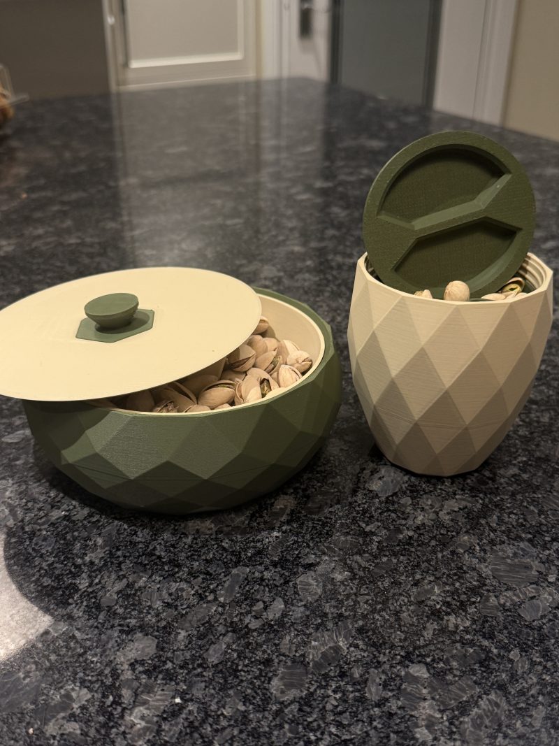 Coupelles à fruits secs — lot de 2