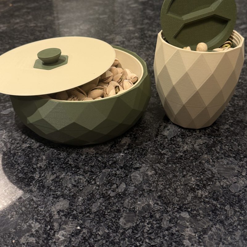 Coupelles à fruits secs — lot de 2