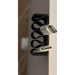 Attaches-câbles adhésives — lot de 6