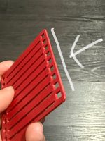 Porte-notes adhésives avec pochoirs