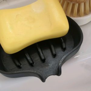 Porte-savon égouttant — imprimé en 3D