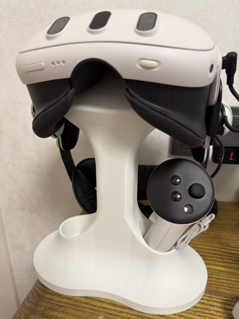 Support Meta Quest 3, 3S et Quest 2 – station de bureau imprimée en 3D