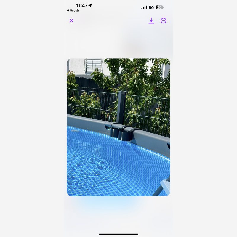 Porte-boisson pour bord de piscine — lot de 2