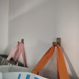 Crochets muraux renforcés — lot de 4