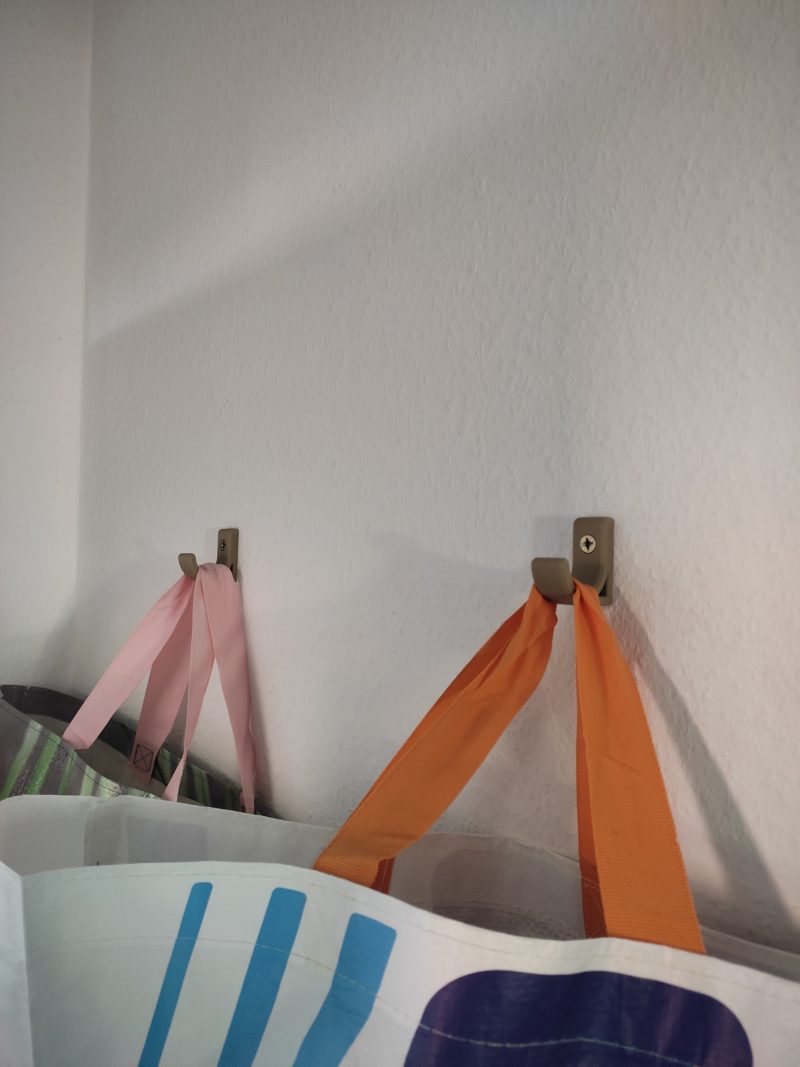 Crochets muraux renforcés — lot de 4