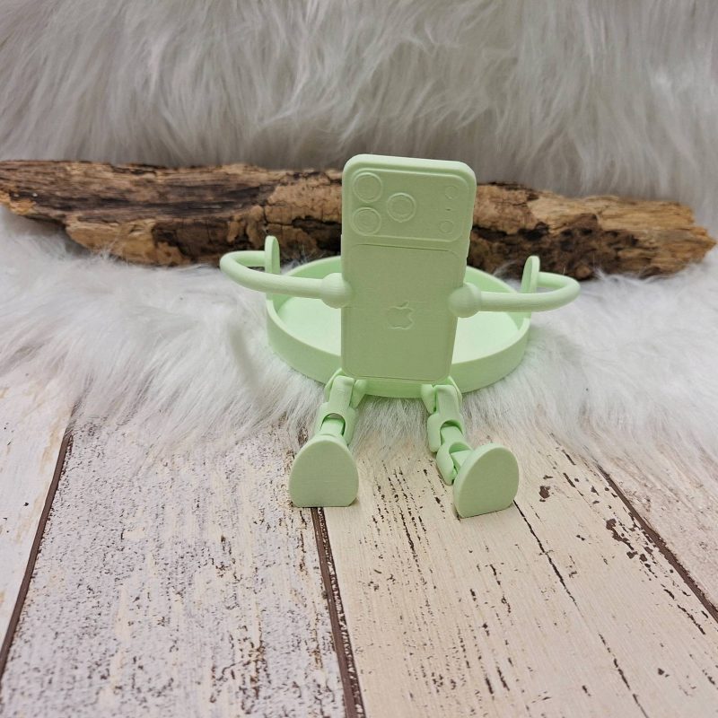 Porte-rouleau « robot » avec support téléphone — articulé