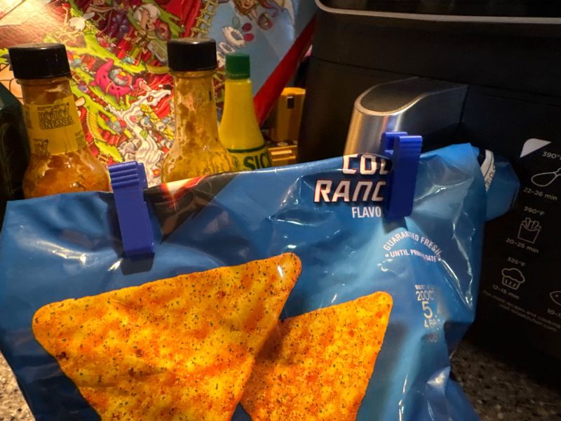 Pinces à sachet — lot de 8, imprimées en 3D