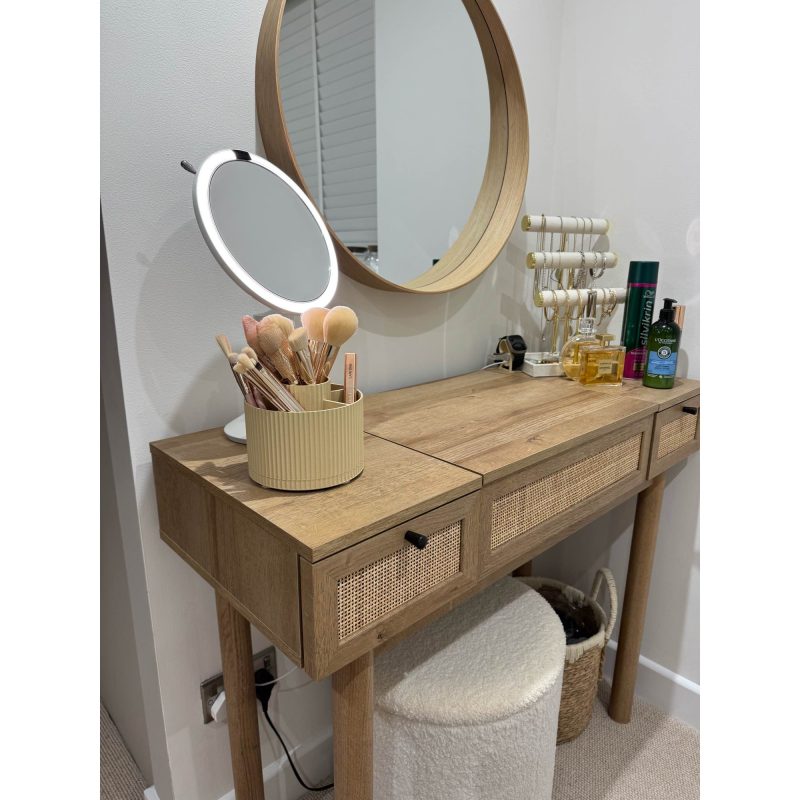 Organiseur de maquillage rotatif 360°