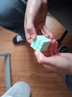 Fidget solide à effet fluide