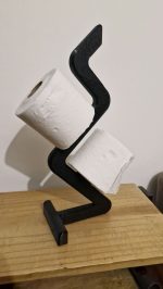 Colonne à papier toilette design — 3 rouleaux
