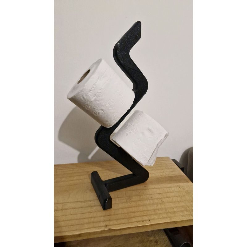 Colonne à papier toilette design — 3 rouleaux