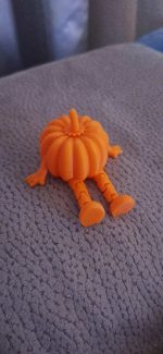 Citrouilles articulées d'Halloween — lot de 2