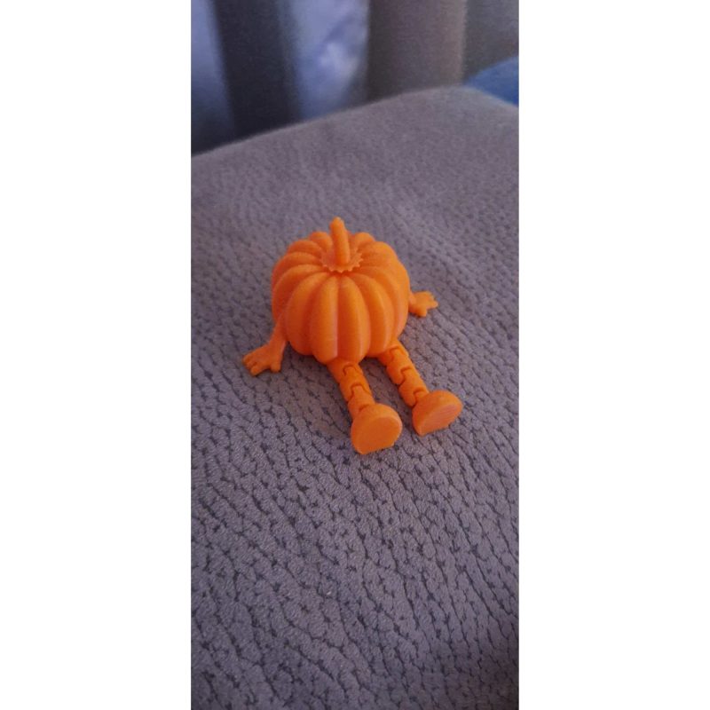 Citrouilles articulées d'Halloween — lot de 2
