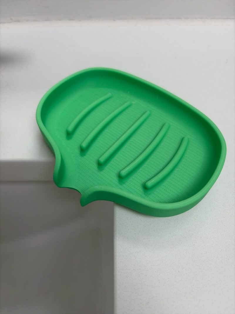 Porte-savon égouttant — imprimé en 3D