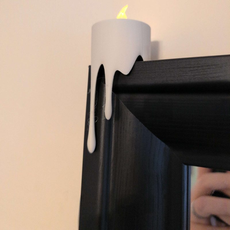 Fausses bougies à coulures — lot de 2, pour bougie LED