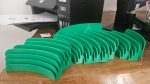Porte-cartes à trois étages — jeu assis
