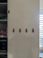 Patère murale — lot de 4