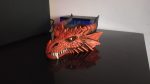 Vide-poche tête de dragon — entrée ou bureau