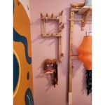 Patères pour outils de jardin — lot de 4
