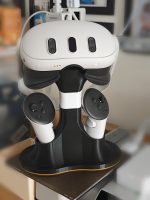 Support Meta Quest 3, 3S et Quest 2 – station de bureau imprimée en 3D