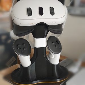 Support Meta Quest 3, 3S et Quest 2 – station de bureau imprimée en 3D