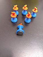 Crochets pour panneau perforé — lot de 6