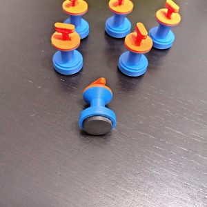 Crochets pour panneau perforé — lot de 6