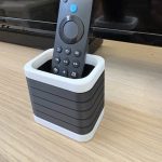 Porte-télécommandes moderne — imprimé en 3D