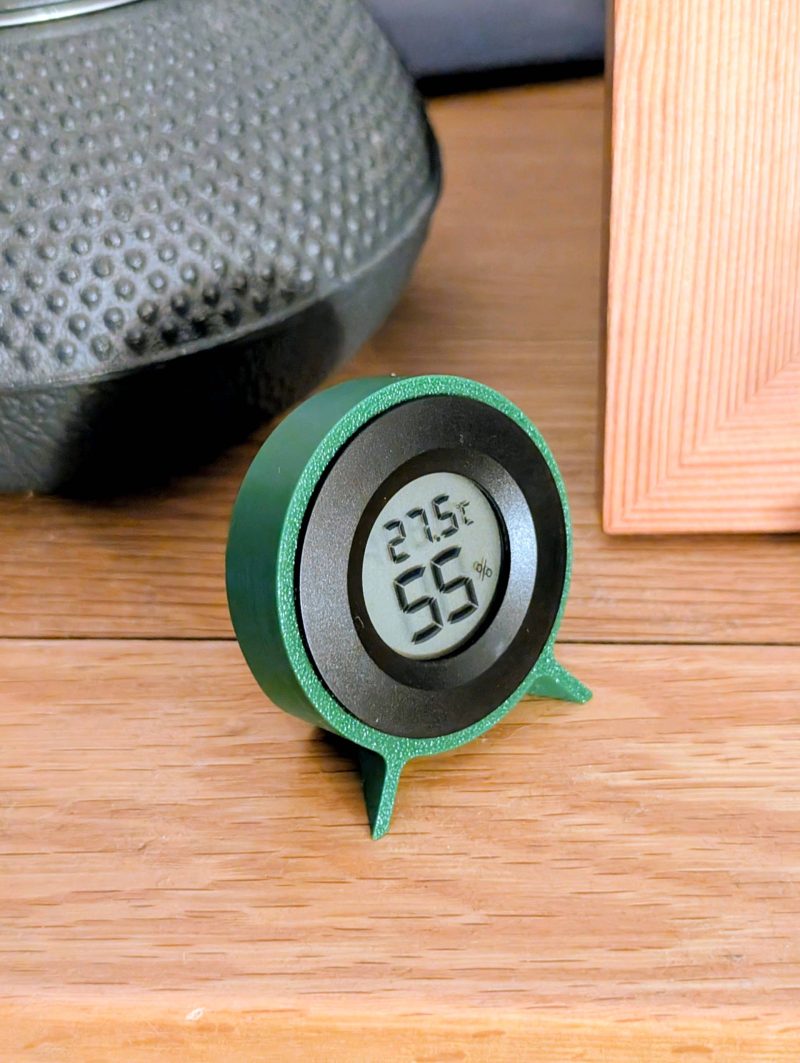 Support pour hygromètre rond — lot de 2