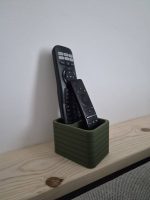 Porte-télécommandes moderne — imprimé en 3D