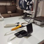 Support casque « Swing » — courbe continue