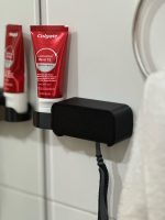Porte-brosses à dents mural — imprimé en 3D
