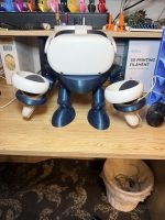 Support casque VR Meta Quest « Robot » – station casque et manettes imprimée en 3D
