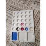 Palette de peinture à godets — lot de 2