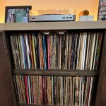 Présentoir à vinyles modulaire