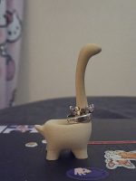Porte-bagues dinosaure — imprimé en 3D