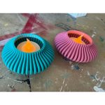 Photophore pour bougie LED — lot de 2