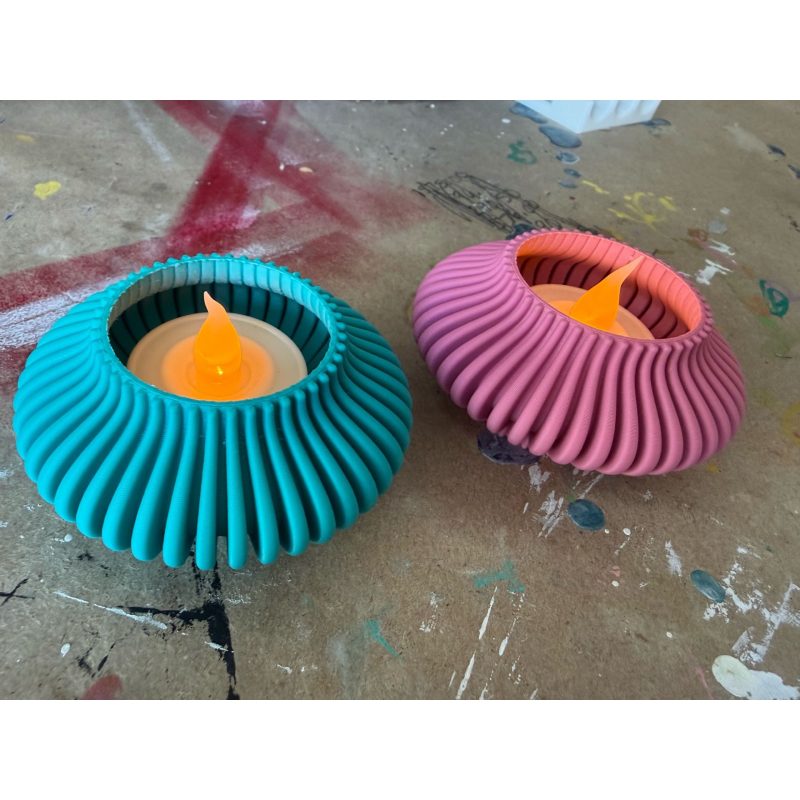 Photophore pour bougie LED — lot de 2